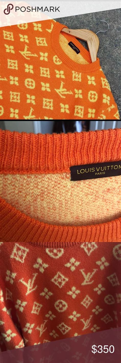 pull orange louis vuitton|louis vuitton sweater bag.